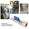 Rostfritt Stål Högtryckstvätt Kulventil 4500PSI Högtryck Snabbkoppling Kulventil 3/8 Tum
