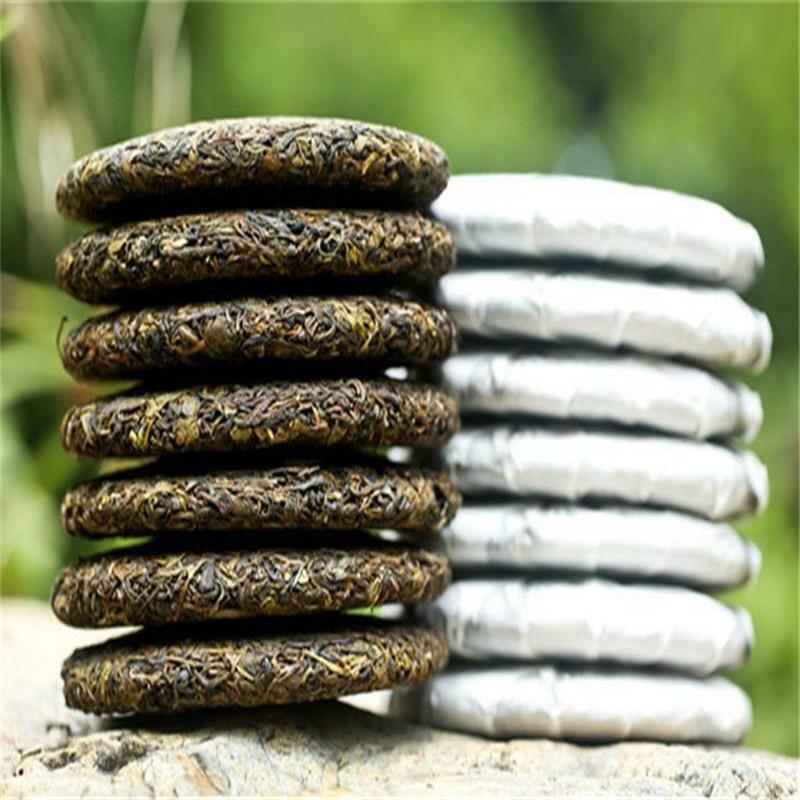 357g Raw Pu-erh Tea Gong Cake Old Puer Tree Puerh Tea Yunnan Puerh Tea Sheng Tee