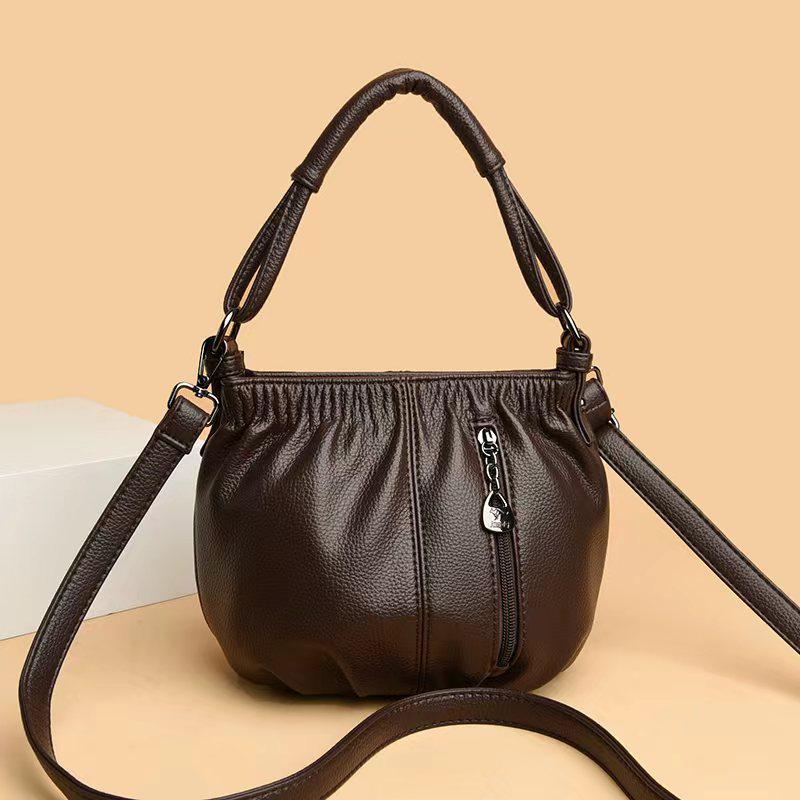 Elegant 2025 Women's Versatile Bucket Bag - Fashionable Crossbody & Shoulder Style