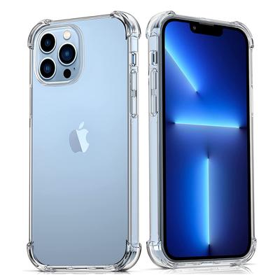 Clear Case for iPhone 14 Plus Apple 13 Pro Max Case Crystal Transparent TPU Shockproof Cover for iPhone 12 Pro SE 2020 2022 XR