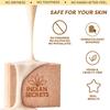 Scrub Soap with Hyaluronic Acid & Coconut Milk – Moisturizing Body Soap for Soft Skin Coconut Milk - 110g/3.88Oz Each (Pack of 3)