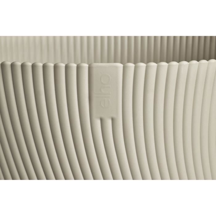 Pot de fleurs - ELHO - Sereh Rond 40 - Beige - Ø 39 x H 33 cm - 100% recyclé