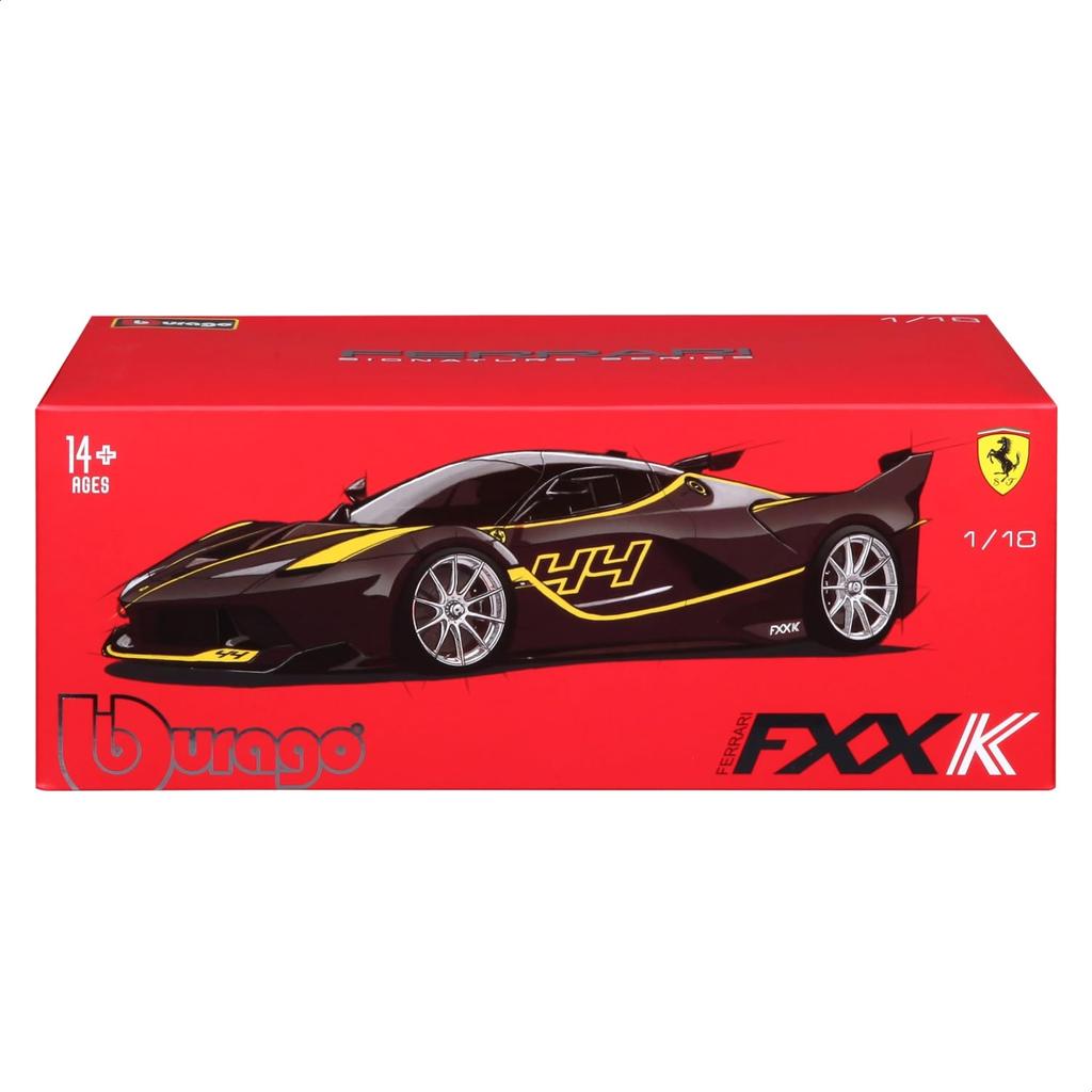Bburago 1/18 Scale Signature Series Ferrari (FXX-K Black #44)