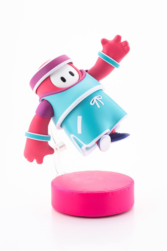 FALL GUYS Akční figurka sada 02 [Plážový míč x Kostým nováčka] Měřítko 120 PVC Pohyblivá malovaná figurka PP993