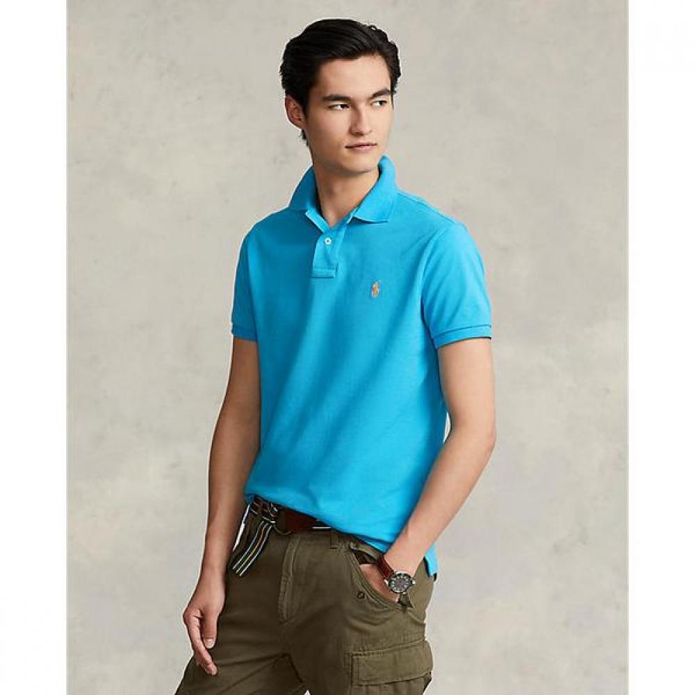 Polo Ralph Lauren Men S cuStom Slim Fit meSh Polo Shirt Mnpokni1n820498400 S