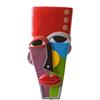 Abstract Face Statue Tabletop Collectible Decorative Arts Furnishing Crafts Ornament Sculpture for