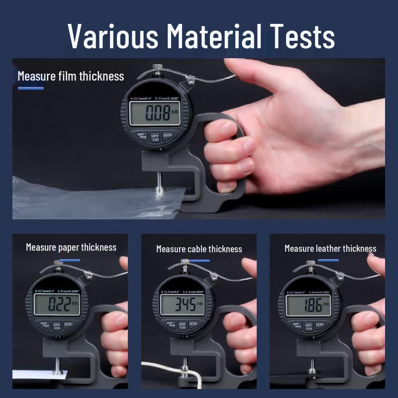 HEMUELE High-Precision Digital Thickness Gauge