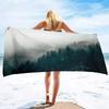 Mystery Forest Beach Towel Tree Bath Towel Bathroom Travel Sport Kitchen Hand Towels Microfiber Shower Quick Dry Swimming Cover
