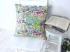 FLORET LONDON Cushion Cover 45x45cm Garden Green [LIBERTY PRINT] Alice's