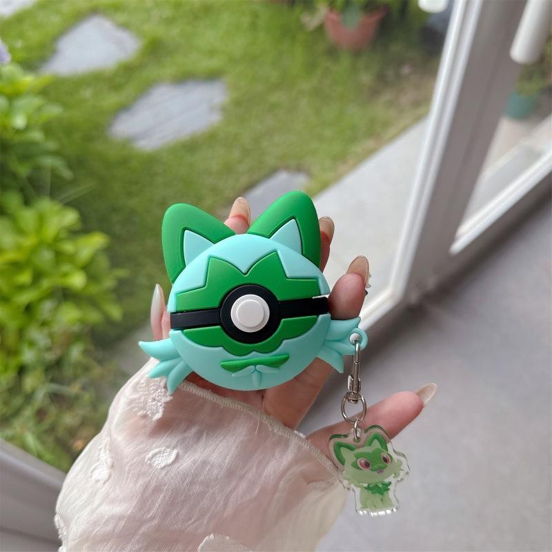 New Leaf Meow Ball for AirPods 1 Apple Bluetooth Wireless 1/1/1 Generation Pro1 Earphone Cover Female Silicone