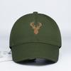 Golden Deer Head Embroidered Baseball Cap Soft And Comfortable Lightweight And Breathable Adjustable Retro Outdoor Style Refined