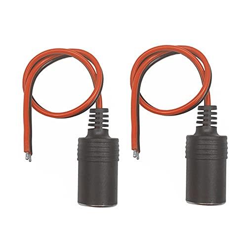 

Гнездо прикуривателя для автомобиля - 12В 24В Замена для автомобиля 1 фут Кабель прикуривателя Разъем Адаптер Зарядное устройство Шнур питания (2)