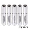 1/5/10PCS 5ml Portable Perfume Atomizer Mini Perfume Bottle Sample Spray Bottle Dispenser Cosmetic Travel Container