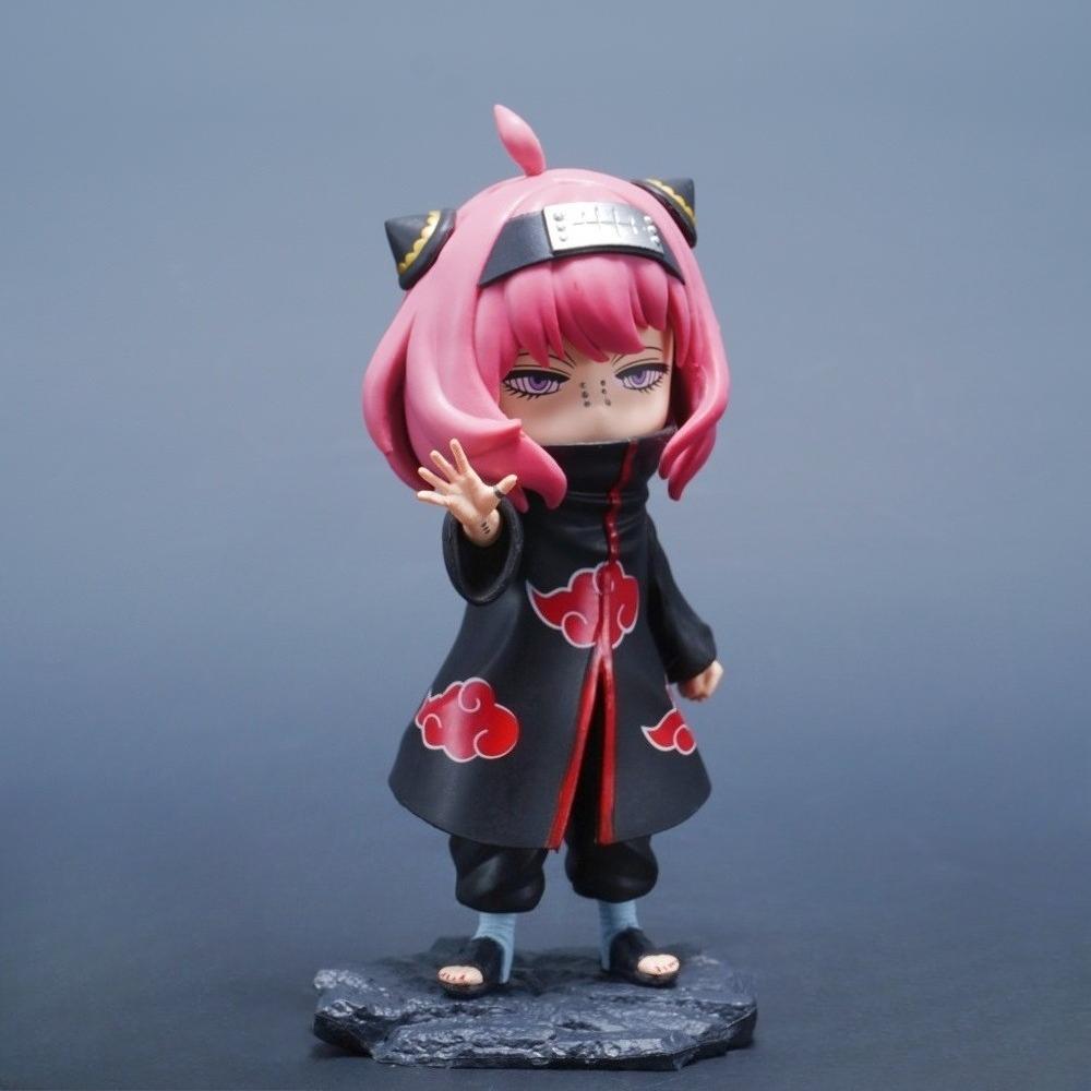 17.5cm/6.89in Anime NARUTO Figure Anya Forger Cosplay Pain Action Figures Pvc Statue Collection Model Toys Gifts