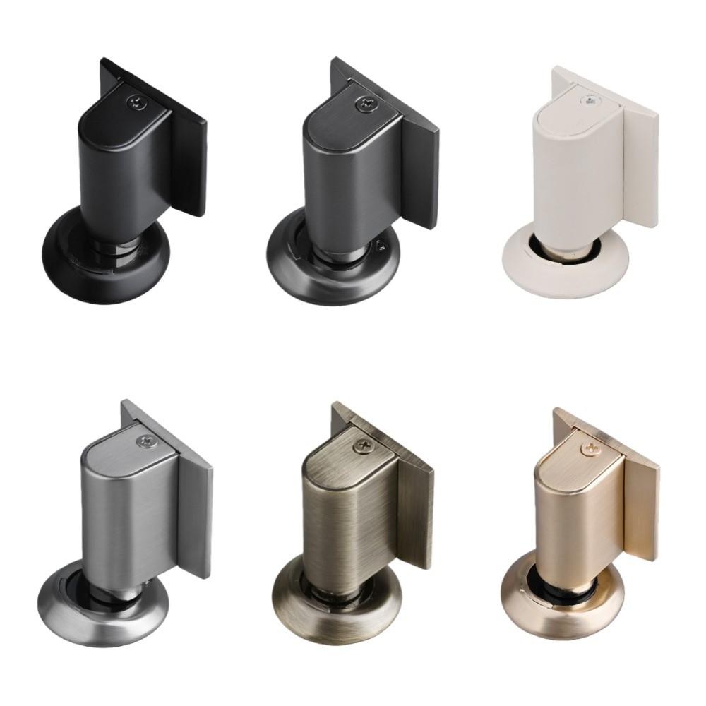 Self-Adhesive Magnetic Door Stopper Space Saving Anti-Collision Door Holder Windproof Heavy Duty Door Buffer Office Use