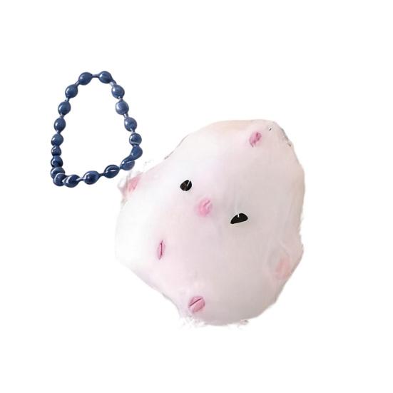 1/2 Stück Simuliertes Küken Stressabbau Spielzeug Handgefertigt Ultra Weiches Küken Quetsch Fidget Spielzeug Anti-Angst Küken Kneifen Sensorisches Spielzeug Hängende Dekoration