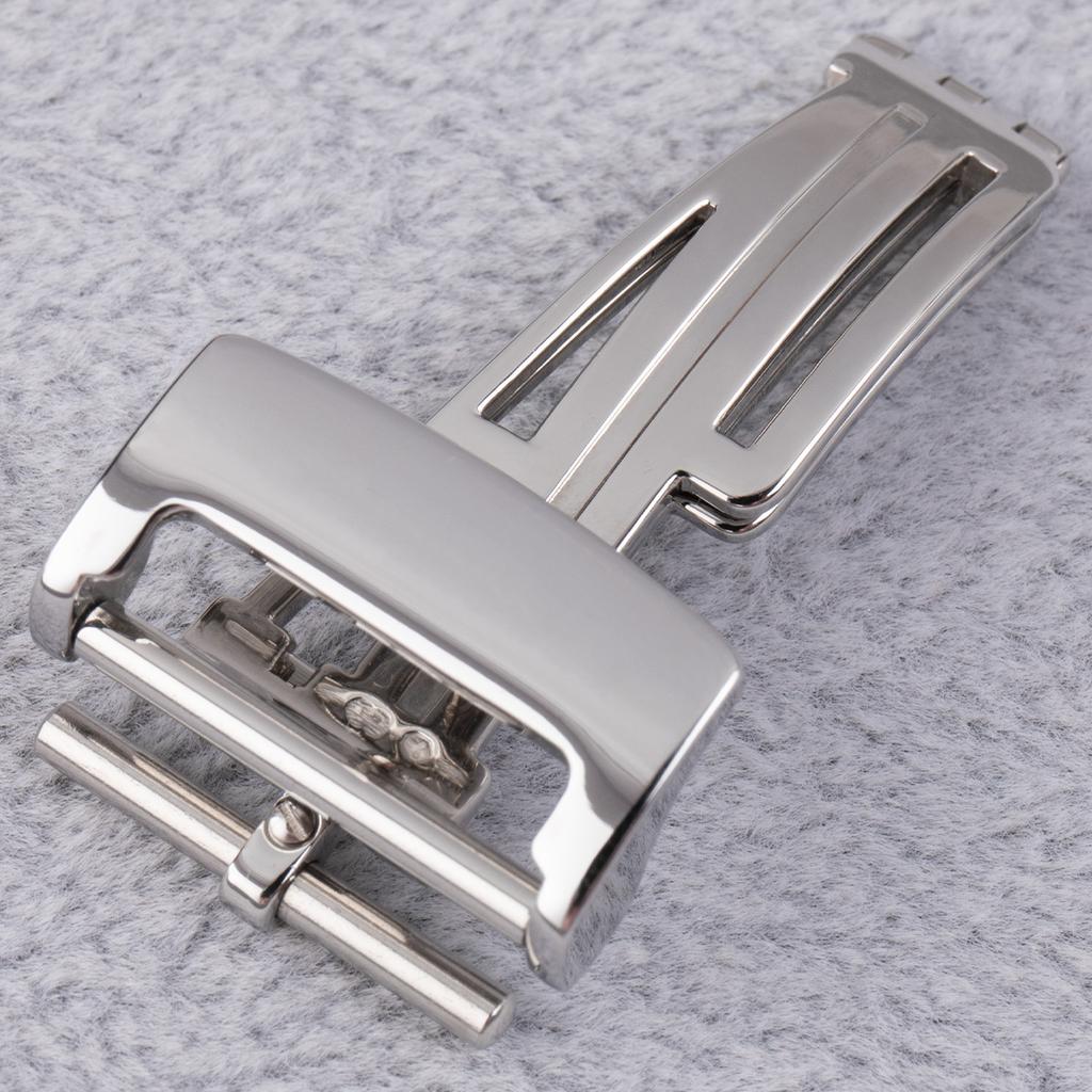 Sklápěcí přezka na šroub 18 mm Vysoce kvalitní nerezová přezka 316L pro řemínky AP Náhradní díl pro hodinky 15400/15500/26170