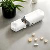 Pillensnijder Scherpe Tablettensnijder Roestvrij Staal Pillensplitser voor Kleine Pillen Lichtgewicht Kleine Medicijnsnijder voor Thuis