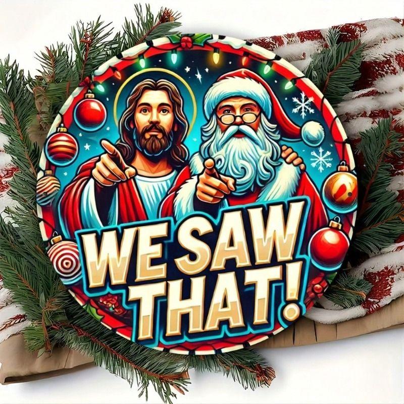 Retro Round Metal Panel for Living Room Bedroom Garage