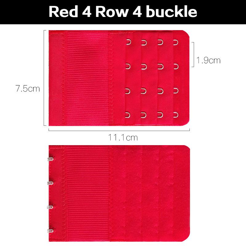 2/3/4 Hook Bra Extender For Women's Elastic Bra Extension Strap Hook Clip Expander Adjustable Belt Buckle Intimates Accessories