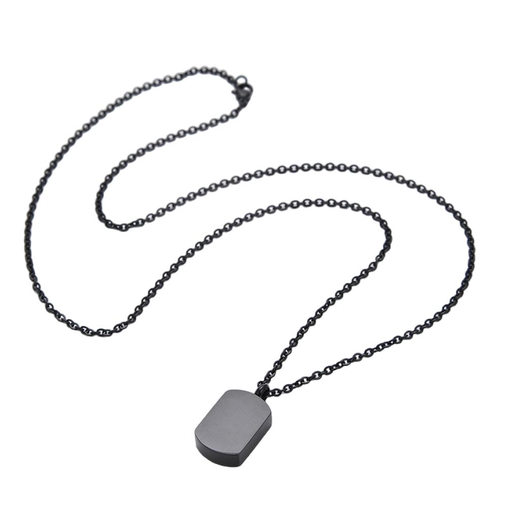 Sturdy Cremation Necklace With Concealed Compartment for Ashes and Corrosions Resistant Stainless Steel