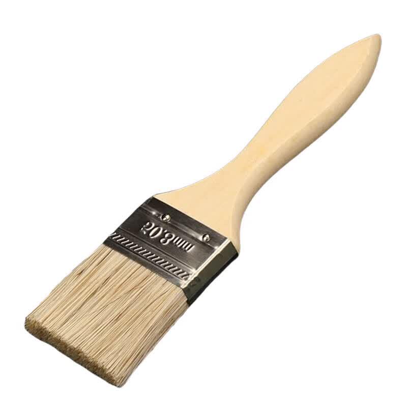 Wooden Handle Boar Bristle Car Maintenance Brush