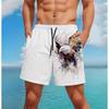 Men's Animal Eagle Swim Trunks Swim Shorts Board Shorts Mid Waist Fashion Streetwear Designer Casual Daily