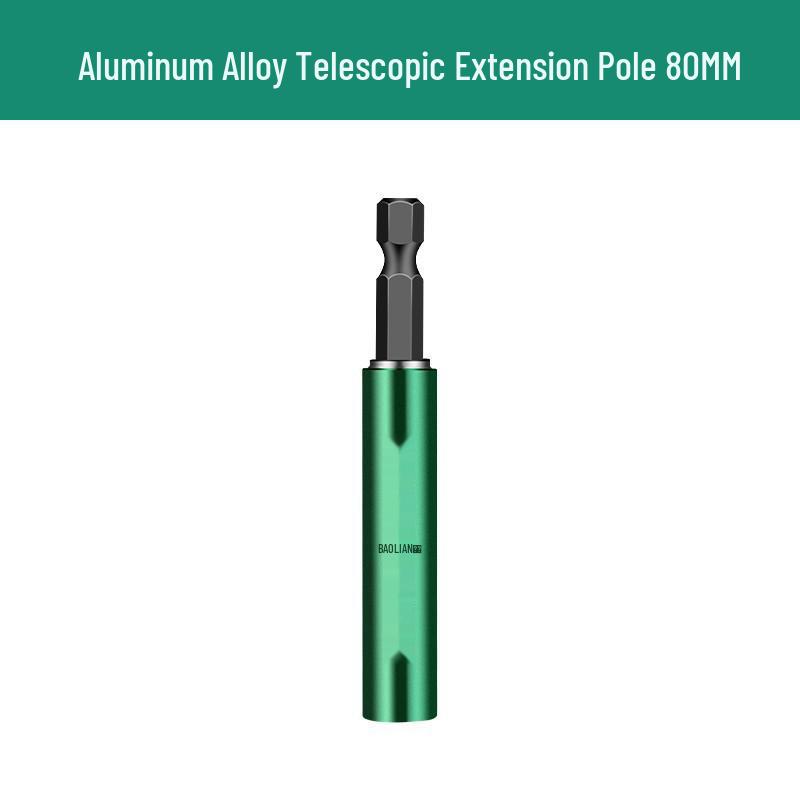 

Телескопічна магнітна викрутка для позиціонування біт з шестигранним хвостовиком та подовженим стрижнем-бітотримачем