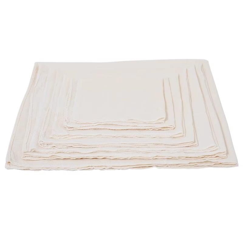 Food Ade Pure Cotton Cloth Filter for Soy Milk Tofu And Yogurt Cheese Separation Kitchen Baking Tools DIY Cooking Utensils