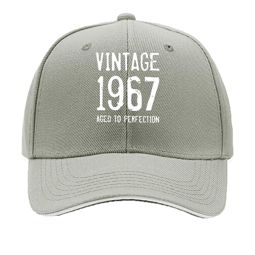 MAKEFGE Vintage Distressed Adjustable Unisex Hat with Retro Lettering Lightweight for Outdoo Sandwich Baseball Cap