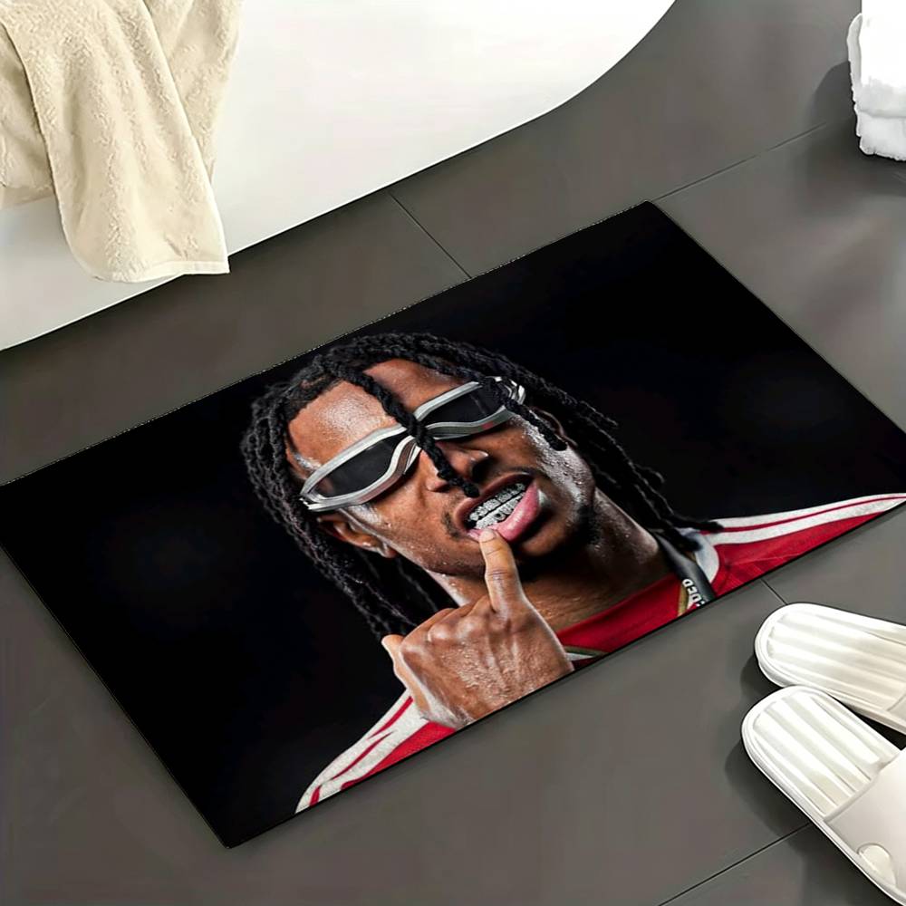 The King of Assists Michael Olise Bedroom Decor Carpet for Living Room Thick Plush Study Floor Mat Home Fluffy Soft Rug