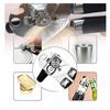 NexPon Commercial Can Opener, Manual, Heavy-Duty, Hand-Crank Can Opener, Large Can Opener, Easy to Open Large Cans, Swing Grip Design, Comfortable Cra