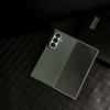 Premium Carbon Fiber Kevlar Pattern Case for Samsung Galaxy Z Fold 7 6 5 4 3 Anti-fall Invisible Magnetic Charging Protect Cover