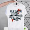 AE86 Japan Anime JDM T-shirt Men Retro Tops Tees Harajuku Initial D Racing Drift Car Tshirt Streetwear Hip Hop Male T Shirt