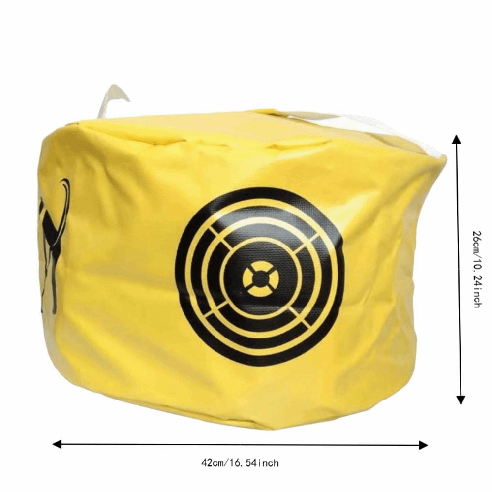 PVC-Material Golf-Aufprall-Schlagbeutel Gelbe Farbe Golf-Aufprall-Trainingsbeutel Anfänger Golf-Übung