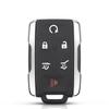 Compatible Key Shell for Chevrolet GMC 3- to 6-Button Smart Remote
