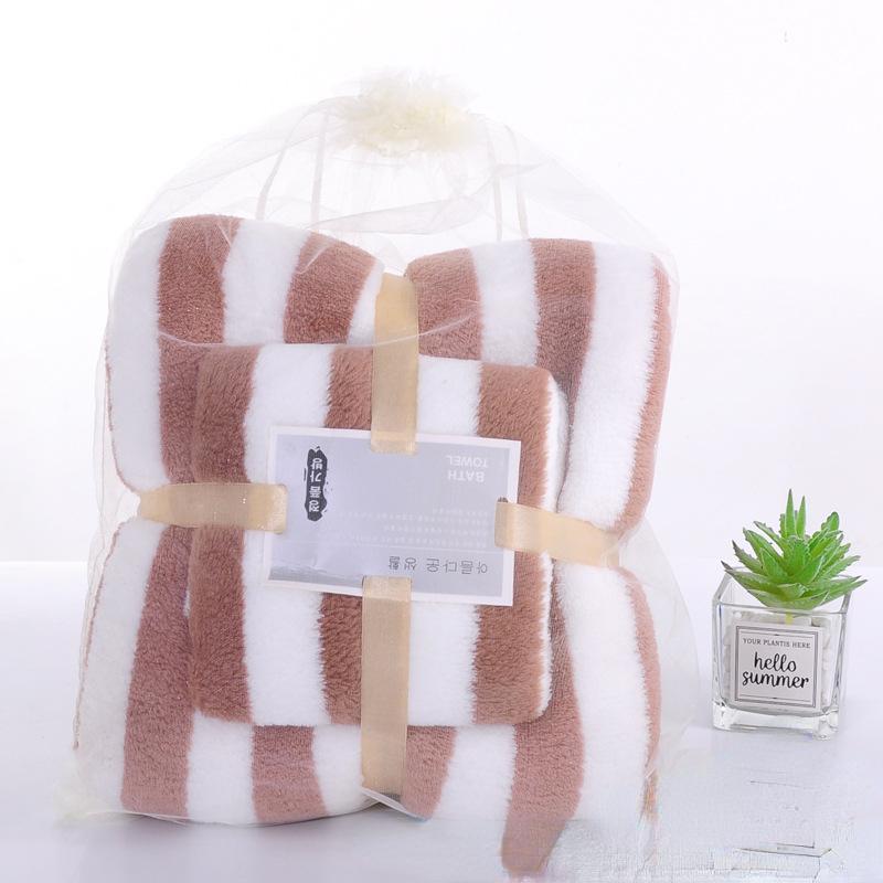 Cloth Spa Body Wrap Large Fast Drying Face Hair Towels Coral Velvet Towel Bath Shower Super Soft