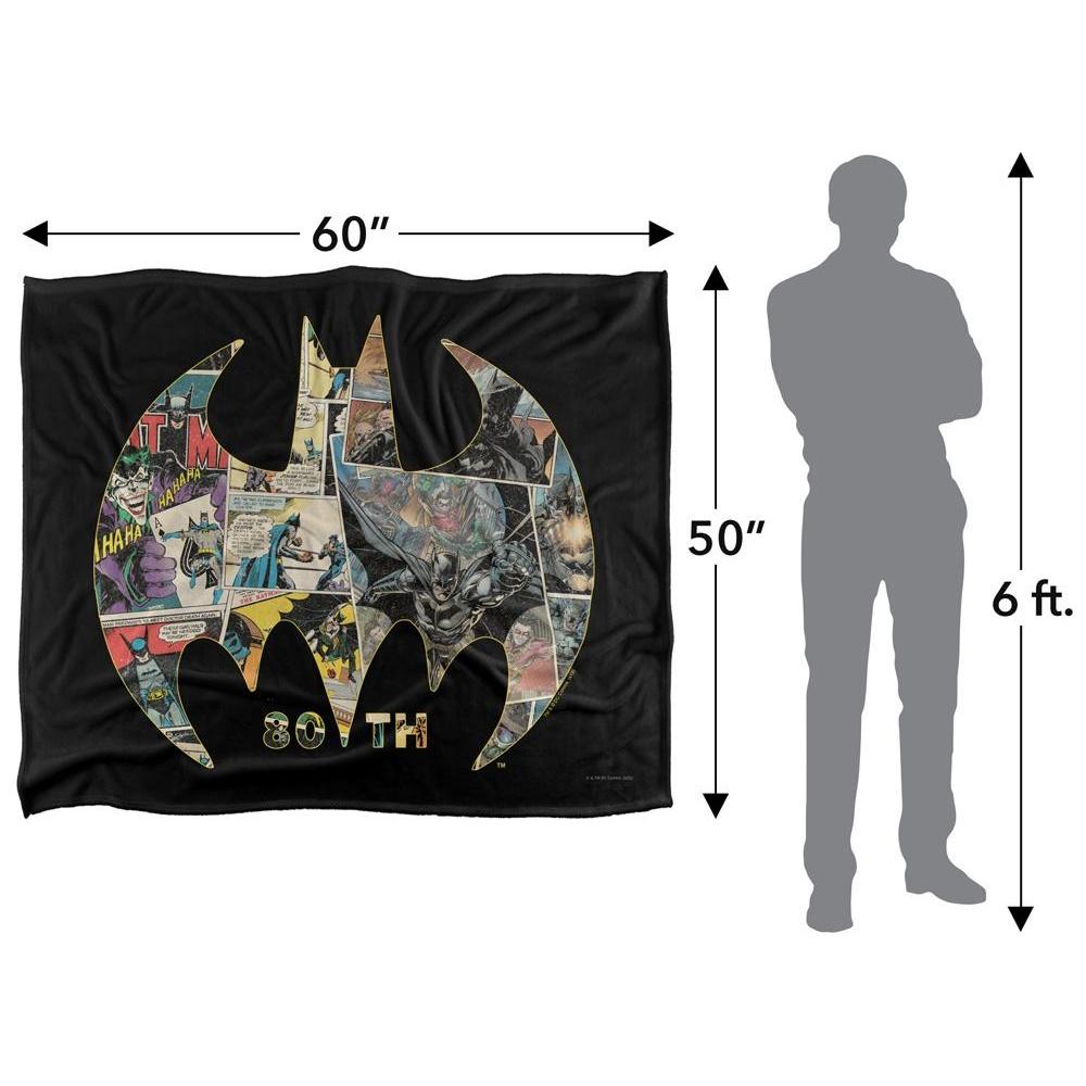 Batman Comic Strip 80th Blanket