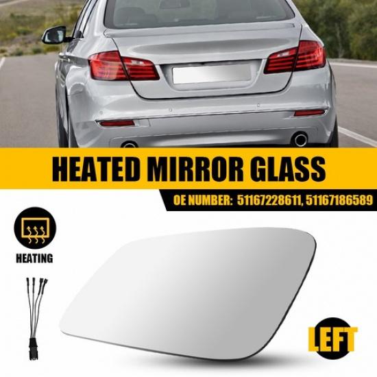 Driver Left Mirror Side Glass Heated Blind For BMW 750I XDRIVE 750LI 2010-2013