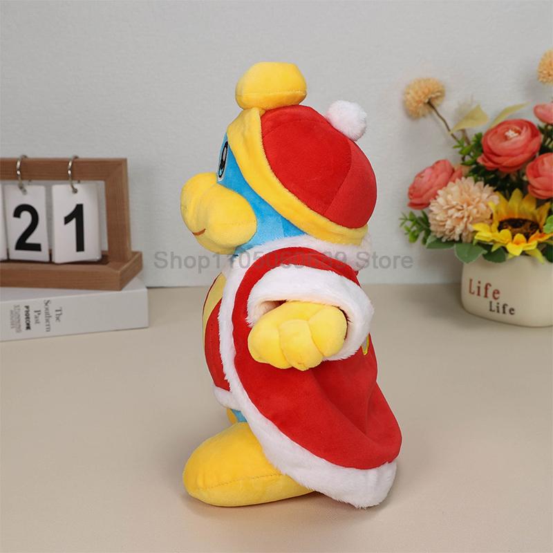 Anime Star Kirby Plush 10" King Dedede Plushies Toy for Game Fans Gift, Cute Stuffed Figure Doll for Kids and Adults