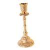 Classic Alloy Candelabra Candle Holder Vintage Style 3 Arms Candlestick for Dinner and Wedding Centerpieces
