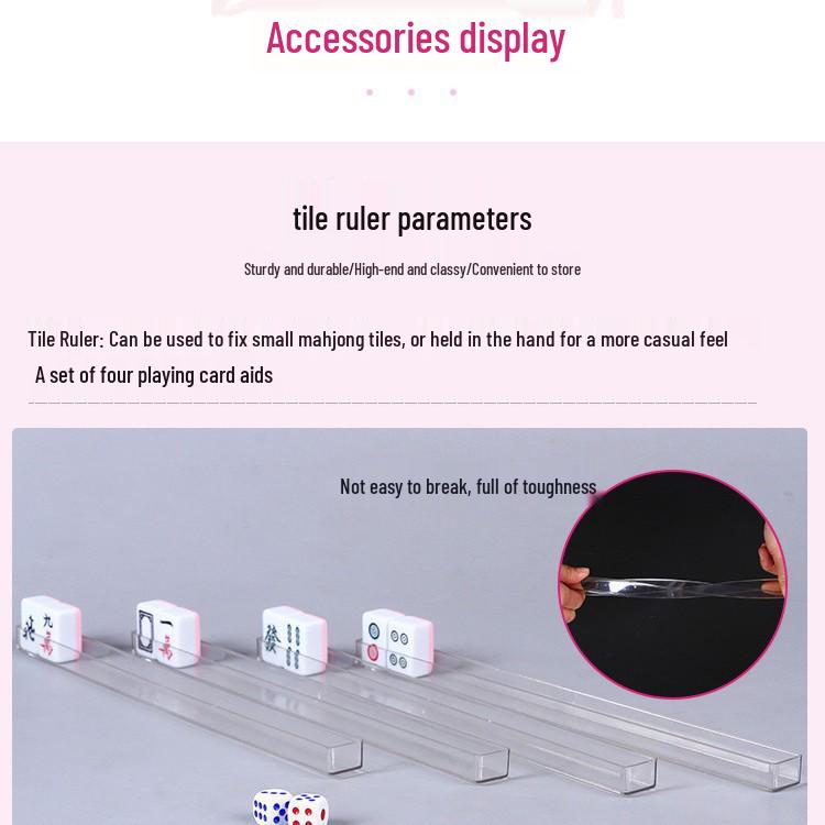 Speciální mini cestovní mahjong sada