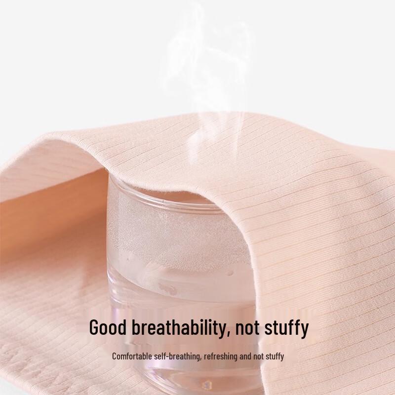 FitonTon Women's 4-Pack High-Waist Cotton Tummy Control Briefs