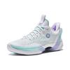 Anta Three Points Rain 1st Generation Women Basketball Shoes White Green 922411102S-1
