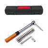 19 Pcs/set 1/4 Bicycle Torque Wrench 1-25NM Bicycle Torque Tool for Bicycle Maintenance Kit for Road, Mountain Bikes