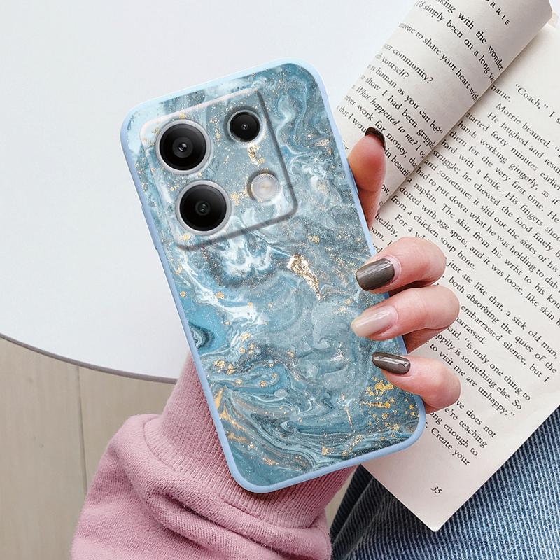 Luxury Case For Redmi Note 13 Pro 4G 5G Fundas Marble Fashion Pattern Soft TPU Protection Cover For Xiaomi Redmi Note14 Pro Capa