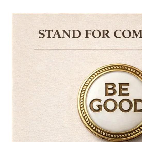 Var Snäll Is Ute Märke Stödjer Vänlighet Positiv Mental Hälsa Inspirerande Rund Minnesnål Födelsedagspresent