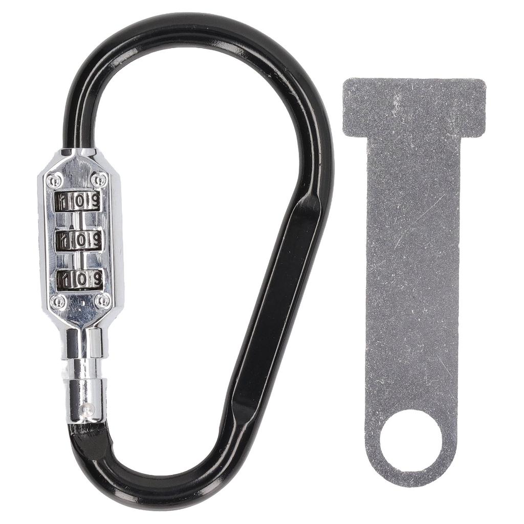 Helmet Safety Lock Anti Theft Helmet Lock Aluminum Alloy Replacement for Indian Dirt Bike