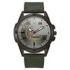 Mens Quartz Watch - Round Dial, PU Leather Strap, 30m Water Resistant, Alloy Case,  Watch