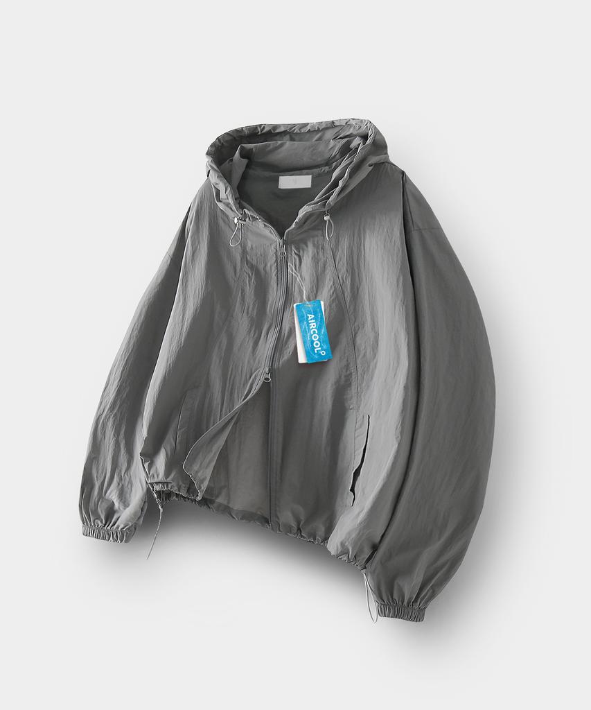 Mood Inside [2Pack] Ice Stitch String Windbreaker
